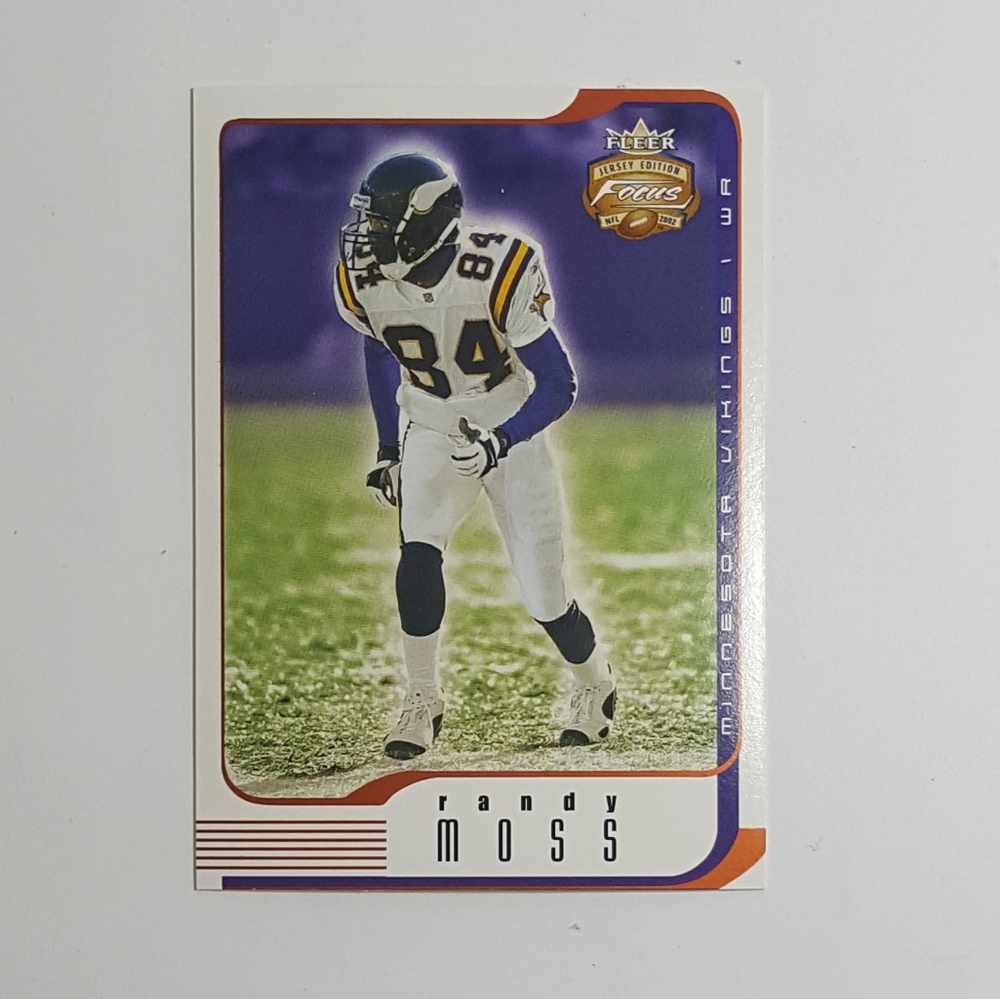 2002 Fleer Randy Moss - Picture 3 of 3